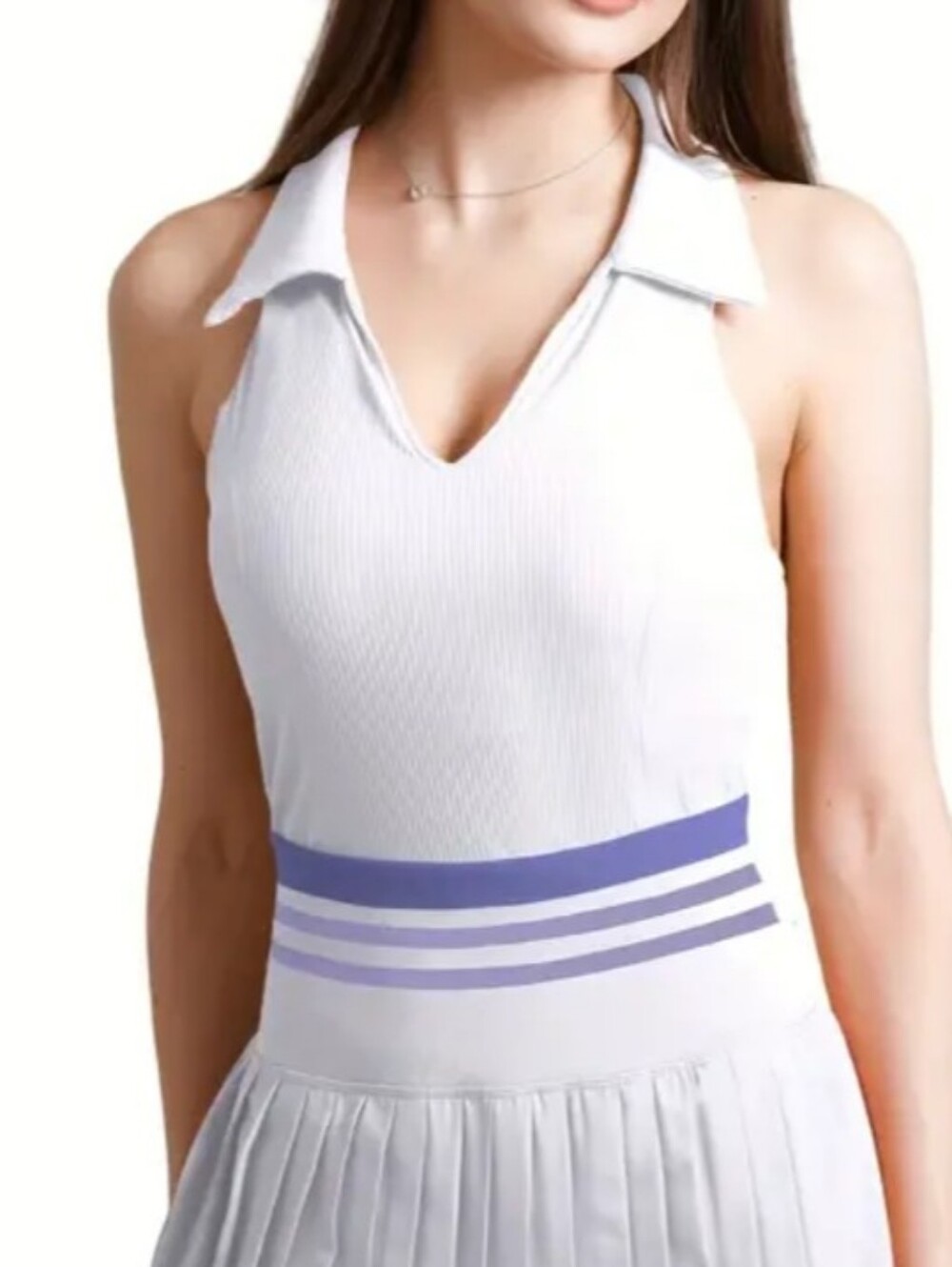 White tennis top